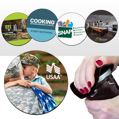 Round / Circle Full Color Sublimated Jar Opener