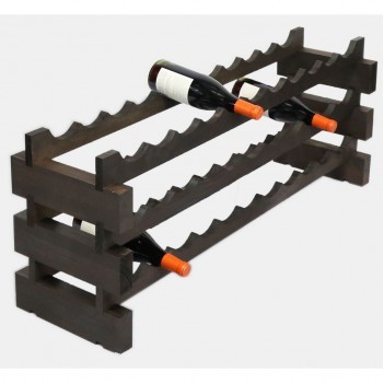 Modularack® Stained 33 Bottle Wine Rack