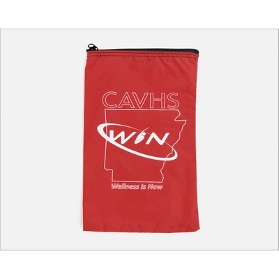 Short Top Zipper Bank Bag (8.5"x 12")