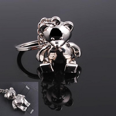 Bear Zinc Alloy Metal Key Chain