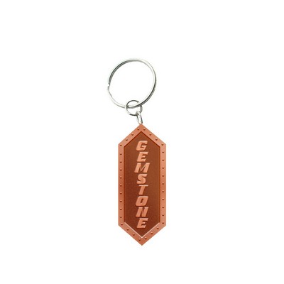 Customized Solid Iron Keychain with Antique Copper Plating