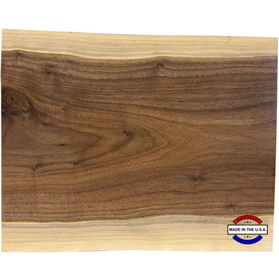 11 1/2"x 8 3/4" Black Walnut Cutting and Charcuterie Board MADE IN THE USA!