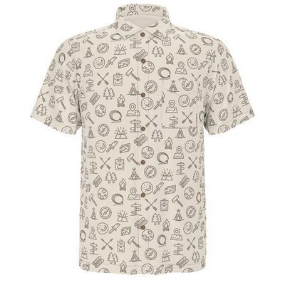 Men's Camp Shirt Rayon/ Cotton
