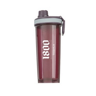 24 Oz Shaker Bottle With Handle