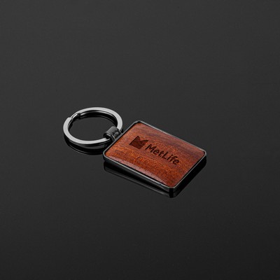 ForgeWood Rectangle Keychain