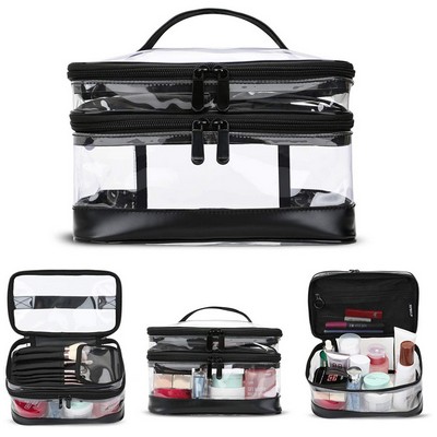 Transparent Makeup Bag Organizer