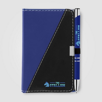 Primo Note Caddy & Tres-Chic Pen Gift Set - Full-Color Inkjet