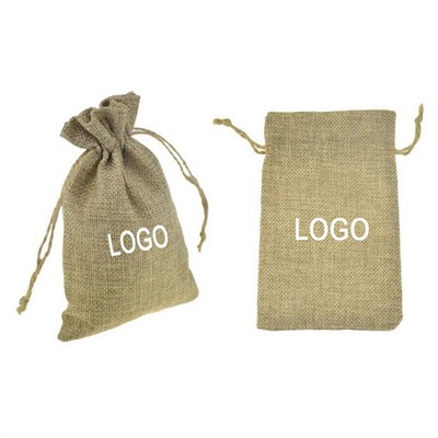Jute Drawstring Pouch