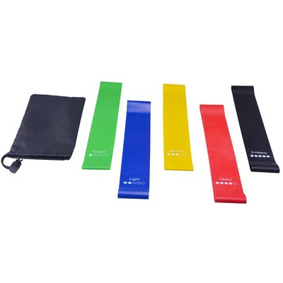 Resistance Loop Exercise Bands Set of 5