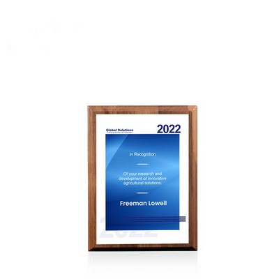 Iconic Full-Color Plaque, 6"x8"