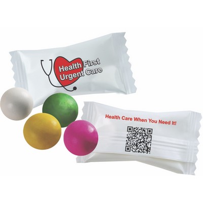 Assorted Pastel Chocolate Mint Candy - Custom Wrapper