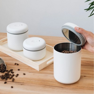 0.7L Matte White Atmos Vacuum Canister