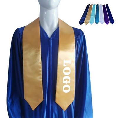 Plain Graduation Honor Stole