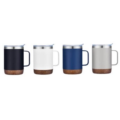 Mannitok Camp Mug with Cork Bottom, 12oz