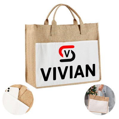 Cotton & Linen Tote Bag