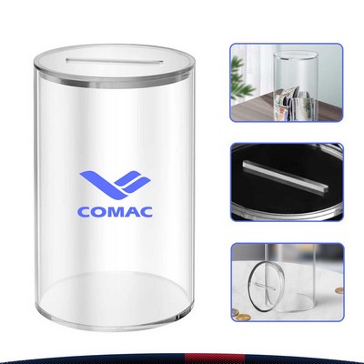 Transparent Money Jar