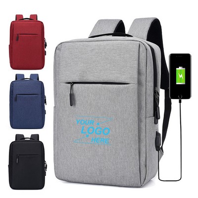 USB Charging Travel Laptop Backpack