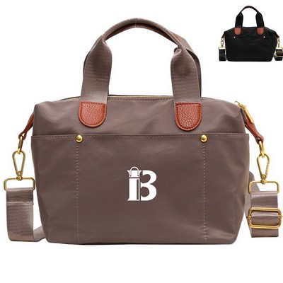 Nylon Fabric Crossbody Bag Waterproof Lightweight for Women