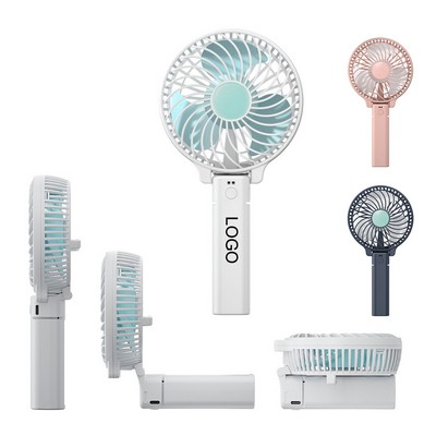Portable 2000Ma Foldable Handheld Fan