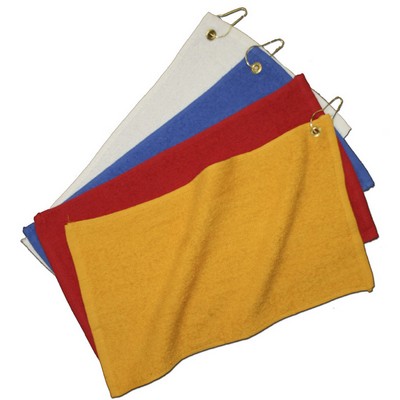 Budget Rally Towels 1.3lb/doz 100% Cotton Terry Both Sides 11" x 18" (Full Color Imprint Included)