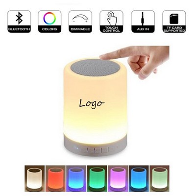 SonicWave A Symphony of Light and Sound: Bluetooth Speaker and LED Lamp All-in-One