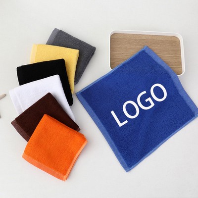 11.8" x 11.8" 100% Cotton Square Towel