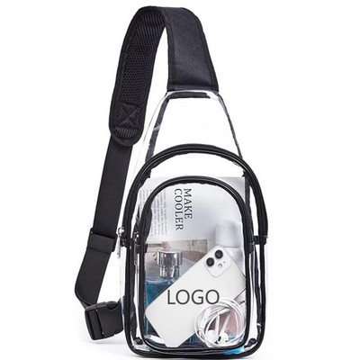 Clear PVC Sling Bag