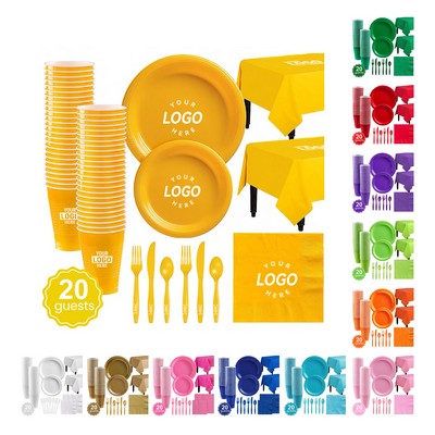 Plastic Dinnerware Set