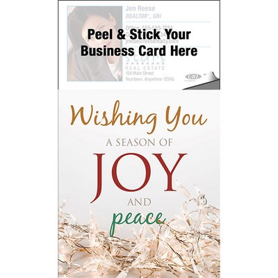 12-Month Calendar Magnet Pad - Tear-Off with Blank White Envelopes