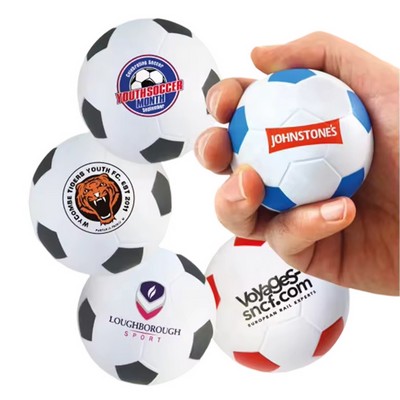Soccer Ball Shaped PU Stress Reliever