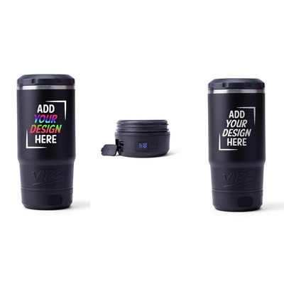 Pour Caddy Go Caddy 4-in-1 Can Cooler with Powerbank Attachment