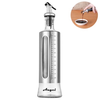 17Oz Leak-Proof Stainless Steel Scale Oil Pot