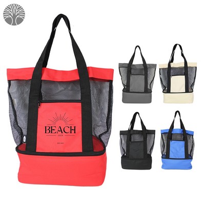 Recycled Beach Cooler Tote
