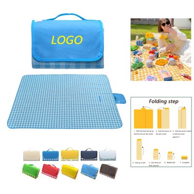 59x39 Inch Outdoor Picnic Mat Foldable Waterproof Sand Mat