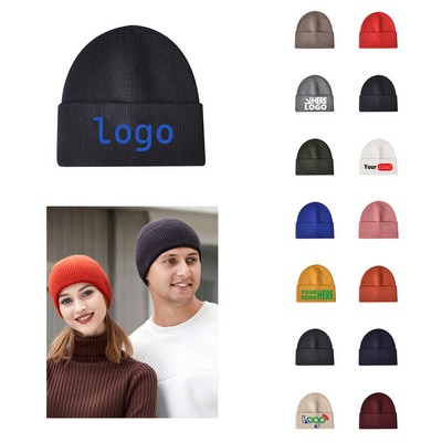 Unisex Adult Knit Beanie