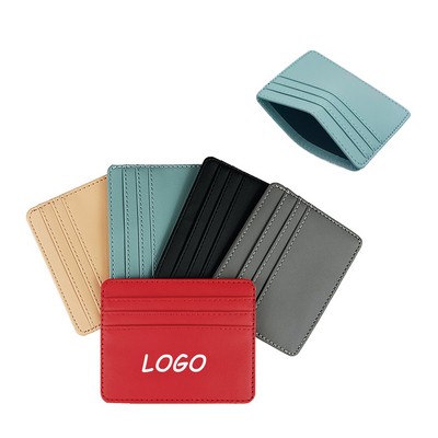 Multi-Card Small Leather Sleeve