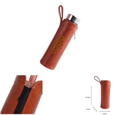 PU Leather Bottle Cover