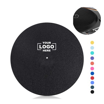 12 Inch Vinyl Record Felt Slipmat.