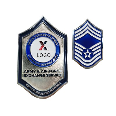 Zinc Alloy Commemorative Coin Badge