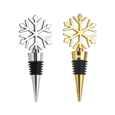 Stylish Jumbo Snowflake Wine Cork Stopper