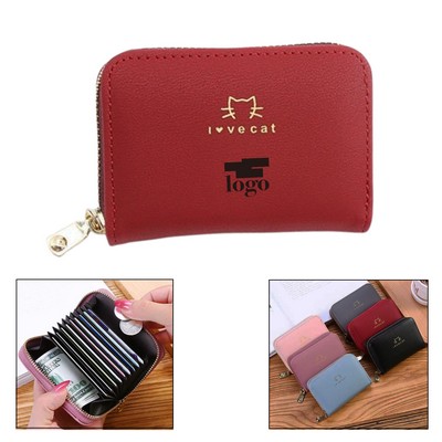 Fashion Zip Cardholder
