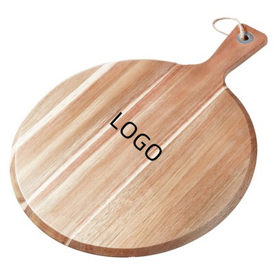 12" Acacia Wood Pizza Peel & Serving Paddle