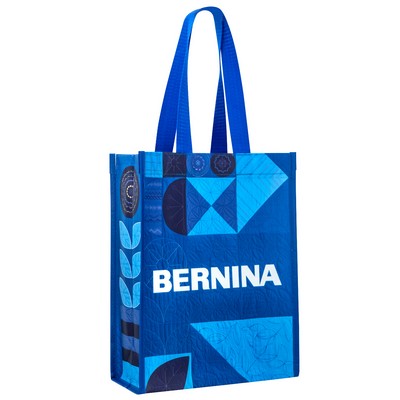 Full-Color Laminated Non-Woven Custom Promotional Tote Bag (9"x12"x4.5")