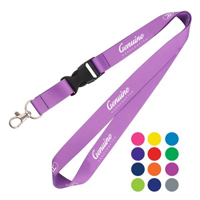 Detachable Buckle Lanyard w/ Lobster Claw
