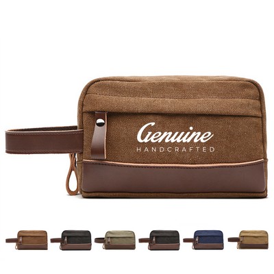 Canvas Toiletry Bag