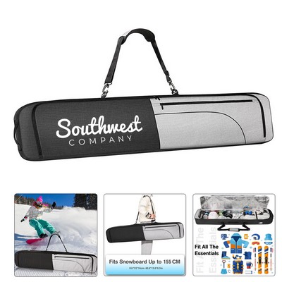 600D Water Resistant Snowboard Bag