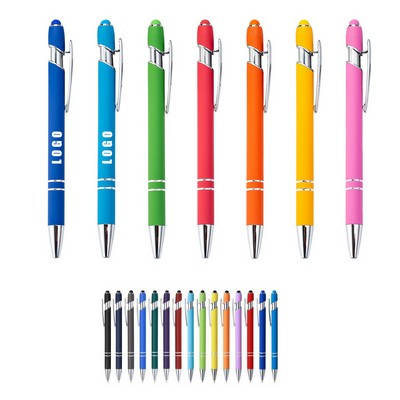 Soft Touch Click Ballpoint Pen