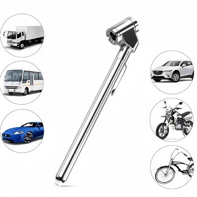 Dual Head Pencil Shape Tire Pressure Gauge