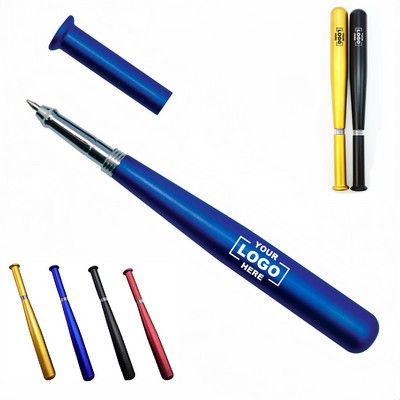 Plastic Baseball Bat Shape Ballpoint Pen