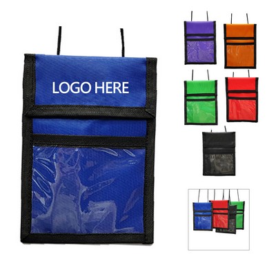 Collapsible Carry Tote with Storage Sleeve